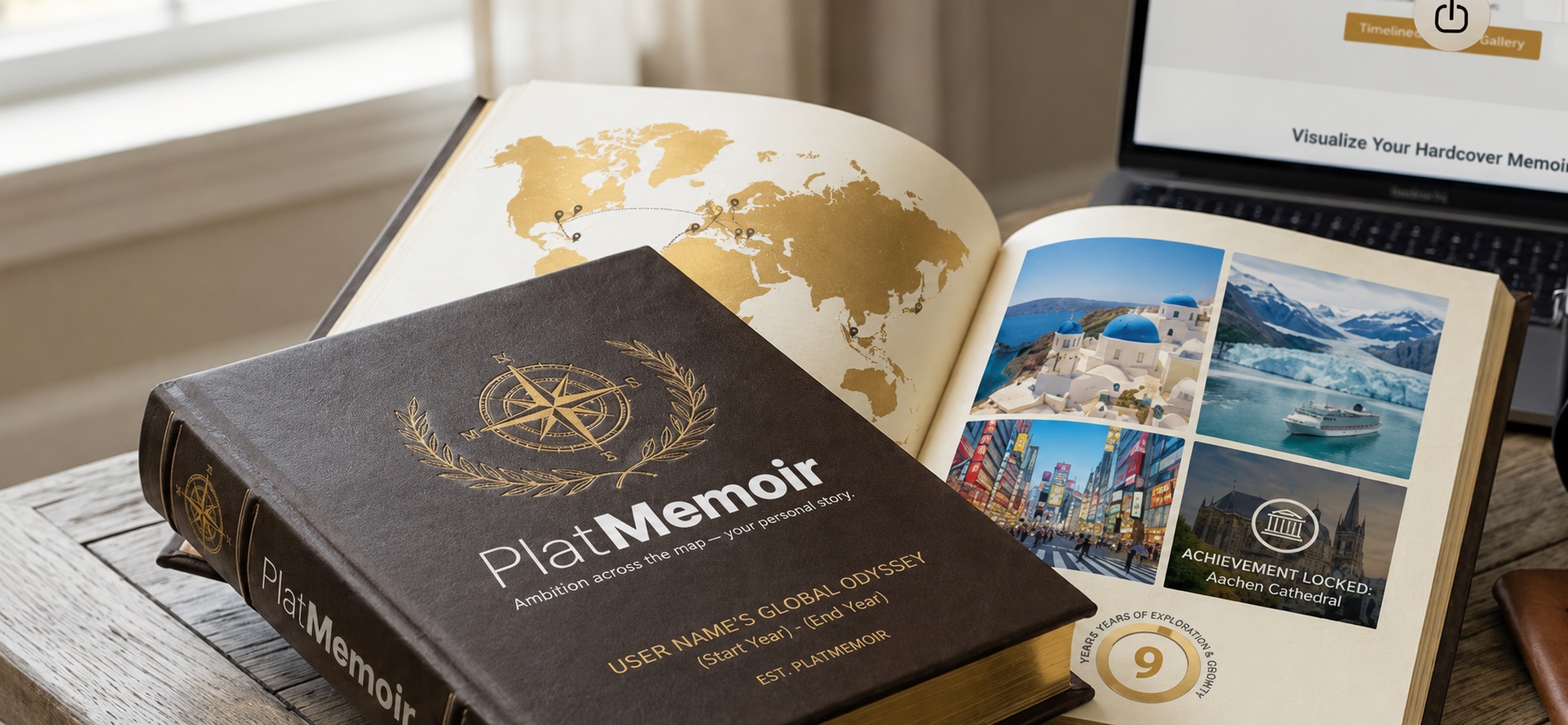Hardcover memoir preview